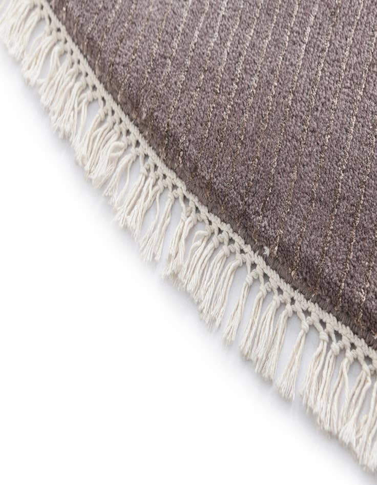 Detail image of  6' 8 x 6' 8  Hand Knotted Darya Wool Round Rug