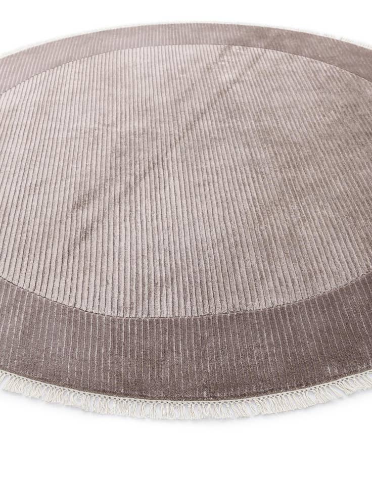 Detail image of  6' 7 x 6' 7  Hand Knotted Darya Wool Round Rug