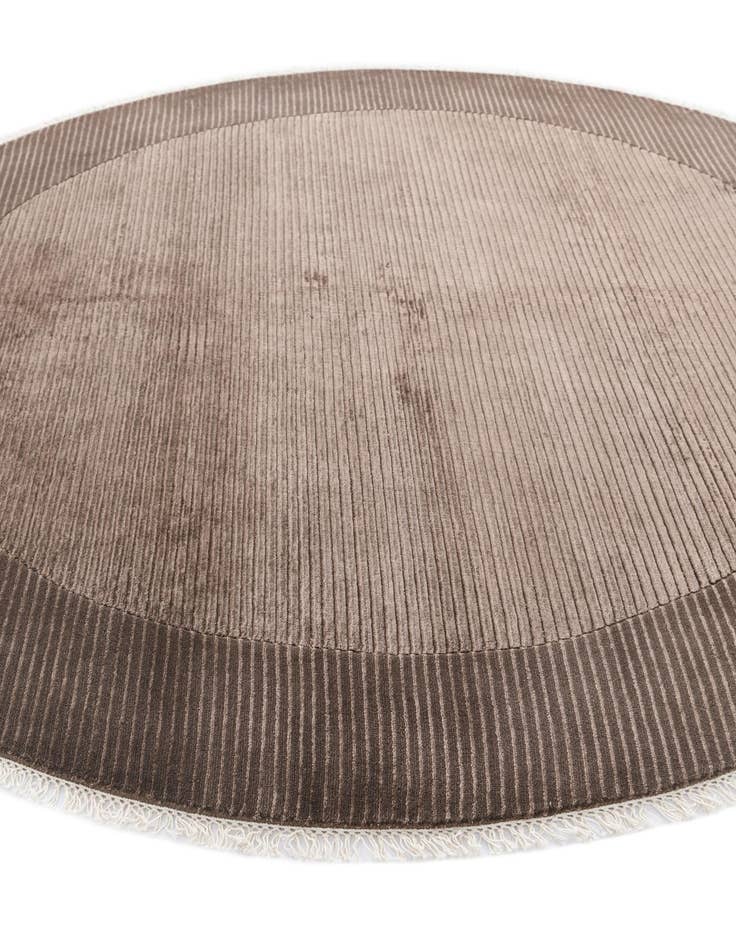 Detail image of  6' 6 x 6' 6  Hand Knotted Darya Wool Round Rug