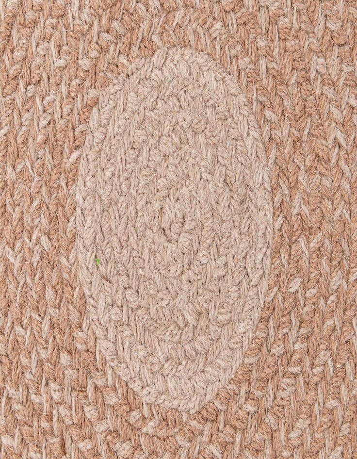 Detail image of  3' 2 x 3' 2  Hand Hand Braided Wool Round Rug