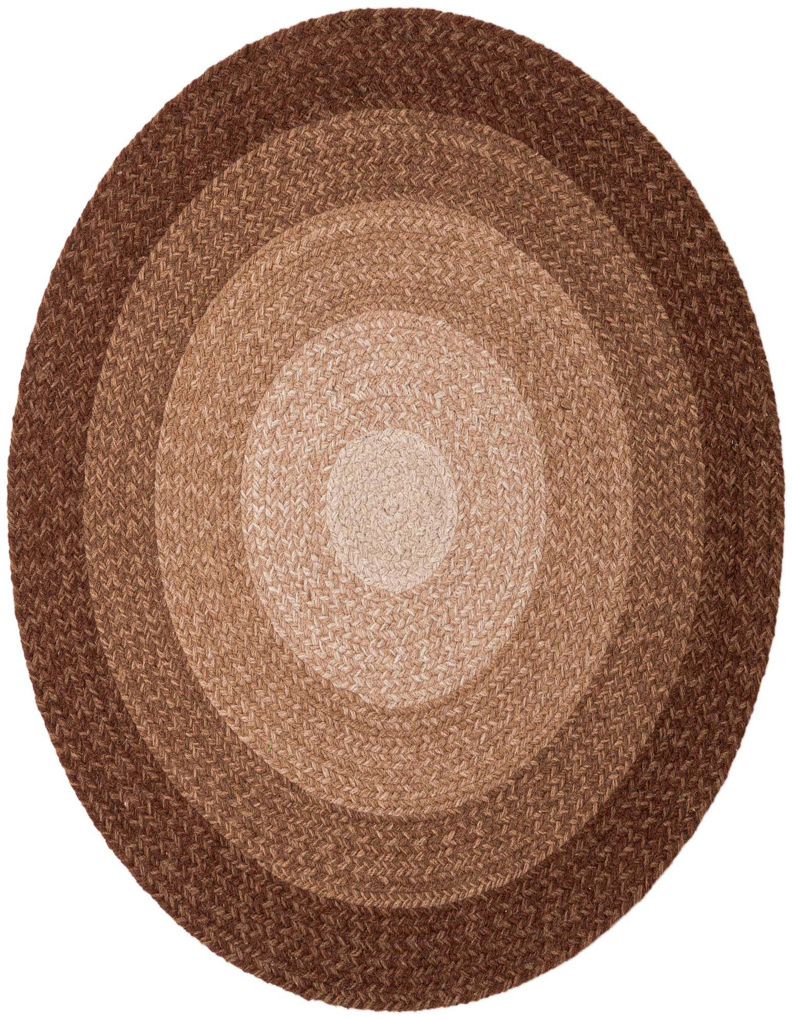 Primary image  3' 2 x 3' 2  Hand Hand Braided Wool Round Rug