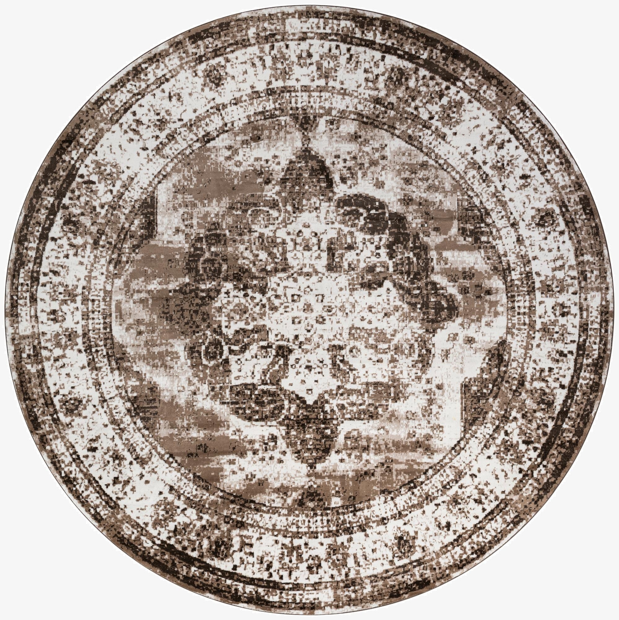  13' x 13' Monte Carlo Round Rug