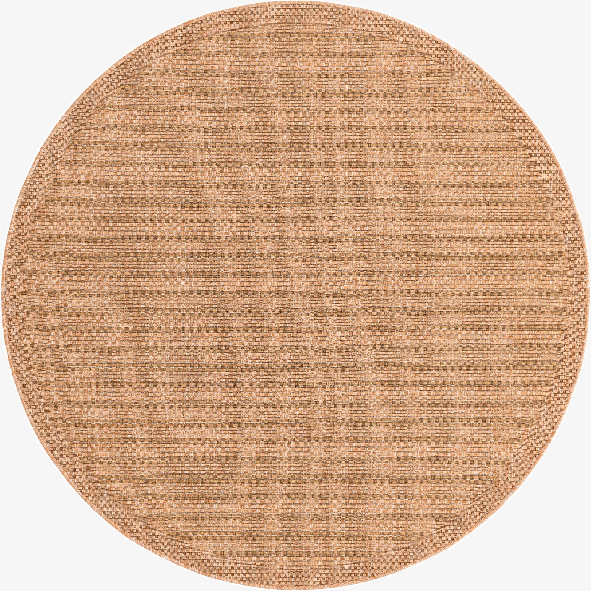  6' x 6'  Washable Border Indoor / Outdoor Round Rug