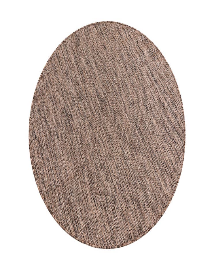 Detail image of  4' 1 x 4' 1  Washable Solid Indoor / Outdoor Round Rug