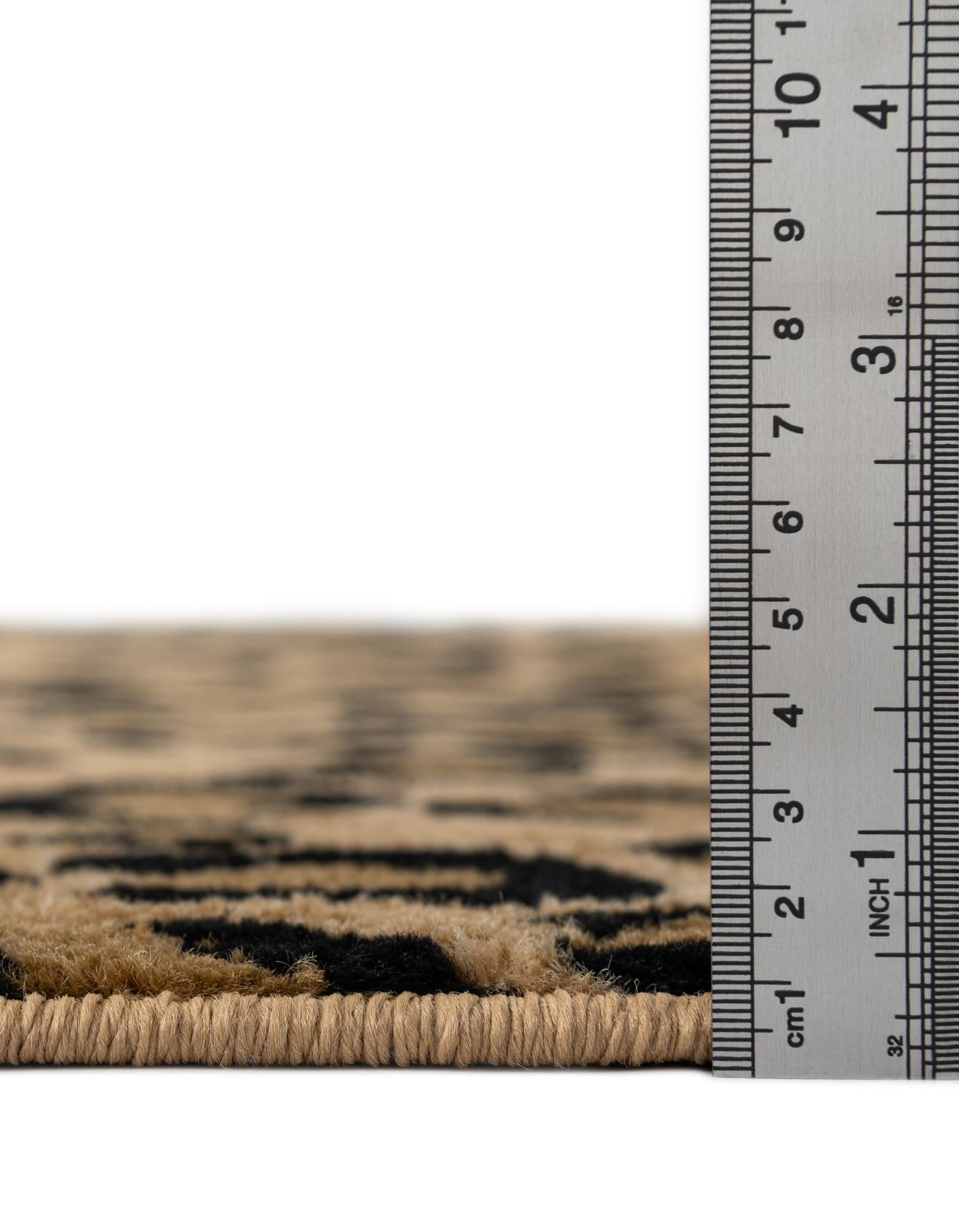Light Brown 3' 1 x 3' 1 Savannah Round Rug | Rugs.com