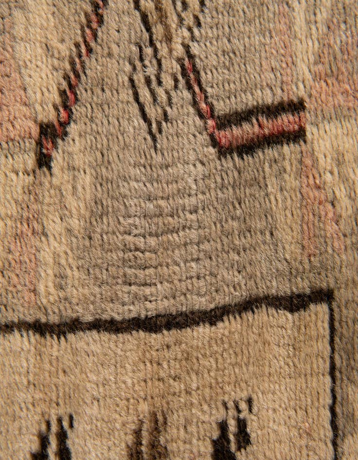 Detail image of  4' x 7' 8  Hand Knotted Anatolian Wool Runner Rug
