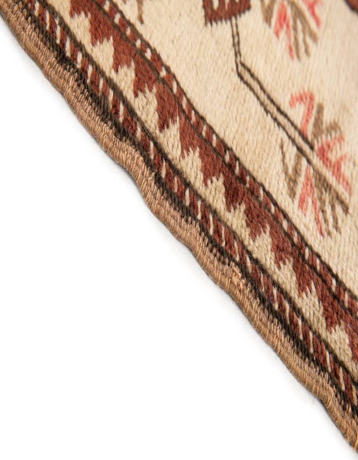 Detail image of  4' x 7' 8  Hand Knotted Anatolian Wool Runner Rug