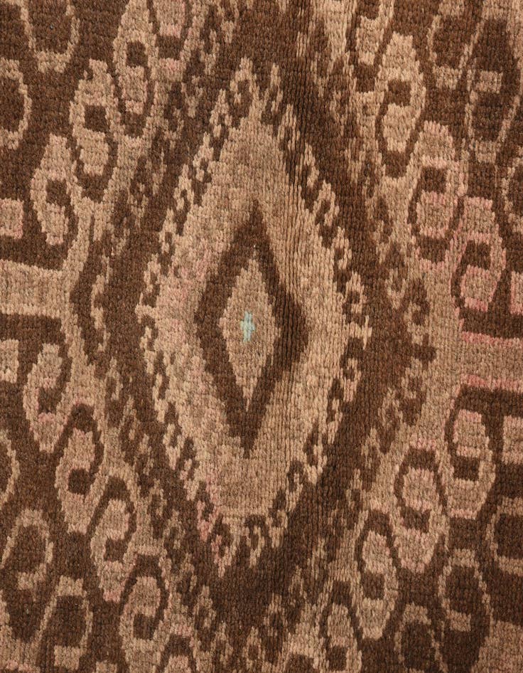 Detail image of  3' 6 x 6'  Hand Knotted Balouch Persian Wool Runner Rug