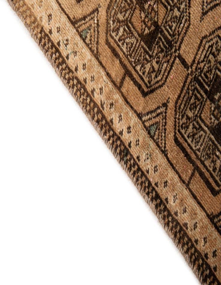 Detail image of  2' 5 x 6' 10 Balouch Wool Runner Rug