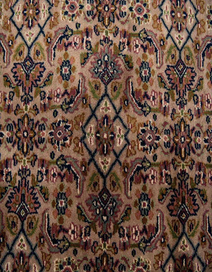 Detail image of  5' 1 x 10' 6  Hand Knotted Bidjar Wool Runner Rug