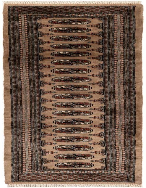 Primary image  2' 7 x 10' 7  Hand Knotted Bokhara Oriental Wool Runner Rug