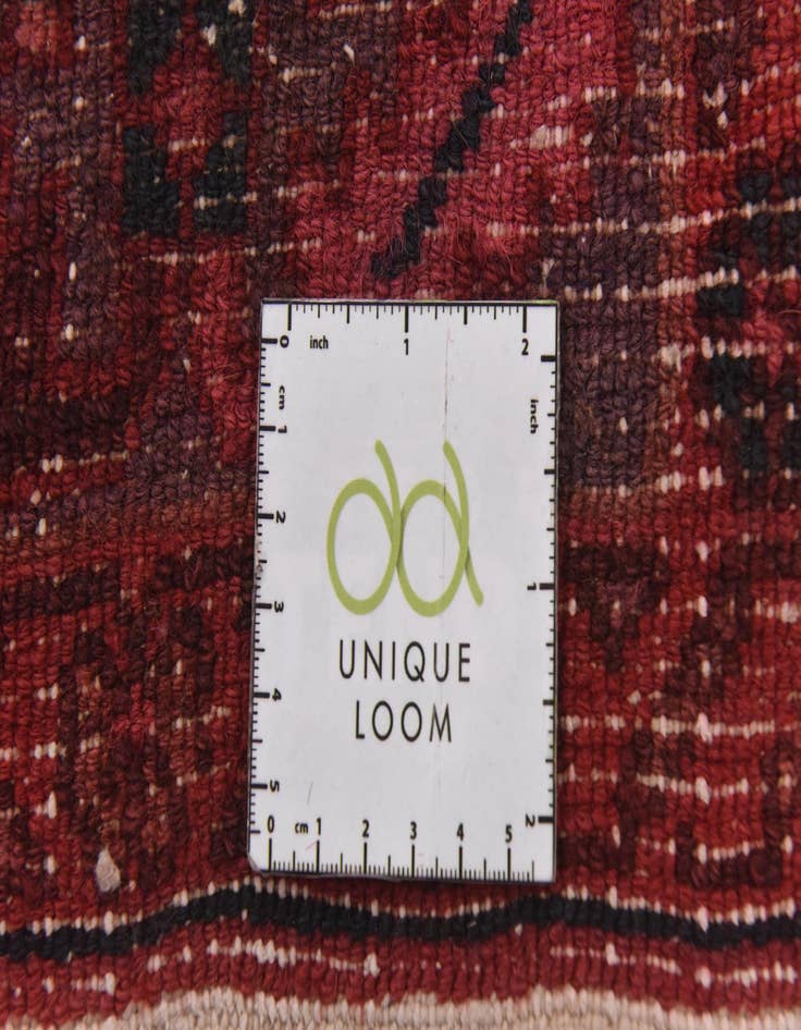 Detail image of  4' 2 x 11'  Hand Knotted Darjazin Persian Wool Runner Rug