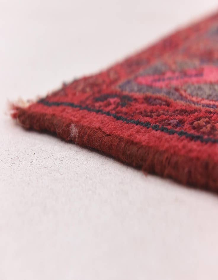 Detail image of  4' 2 x 11'  Hand Knotted Darjazin Persian Wool Runner Rug