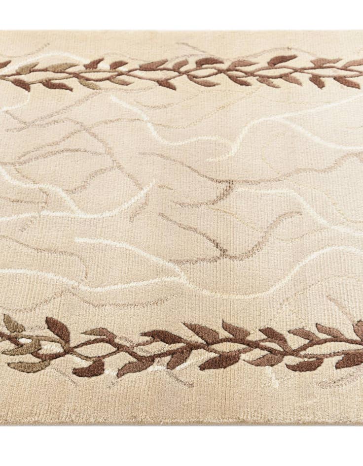 Detail image of  2' 10 x 9' 9  Hand Knotted Darya Wool Runner Rug