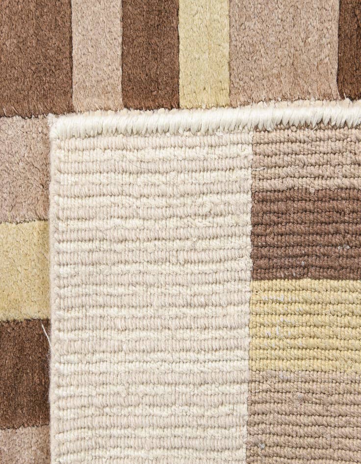 Detail image of  2' 9 x 10' 8  Hand Knotted Darya Wool Runner Rug