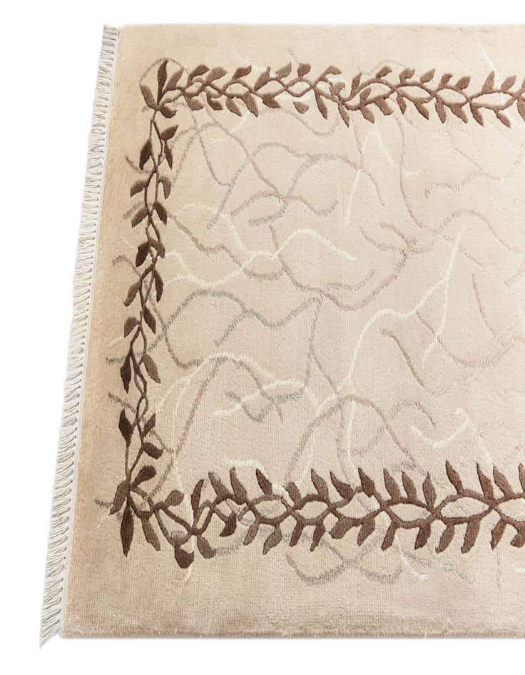 Detail image of  2' 9 x 9' 10  Hand Knotted Darya Wool Runner Rug