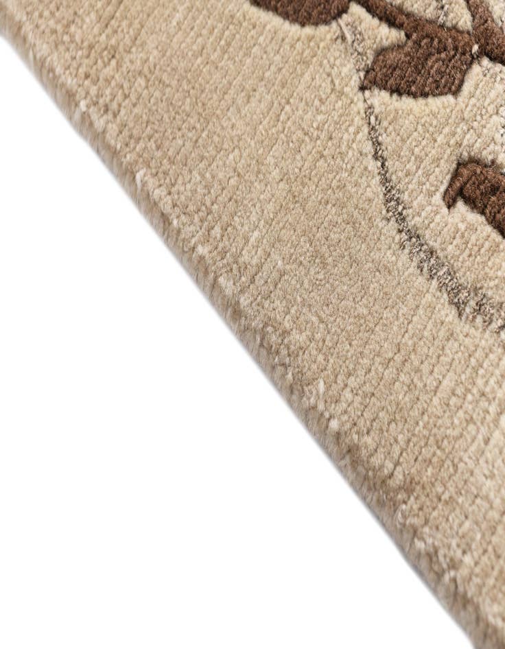 Detail image of  2' 9 x 9' 10  Hand Knotted Darya Wool Runner Rug