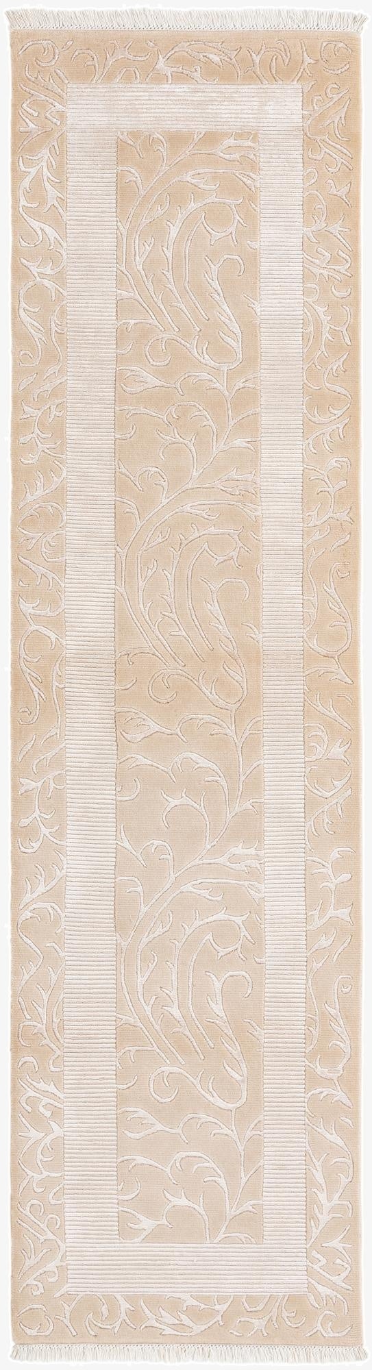  2' 8 x 10' 4  Hand Knotted Darya Wool Runner Rug