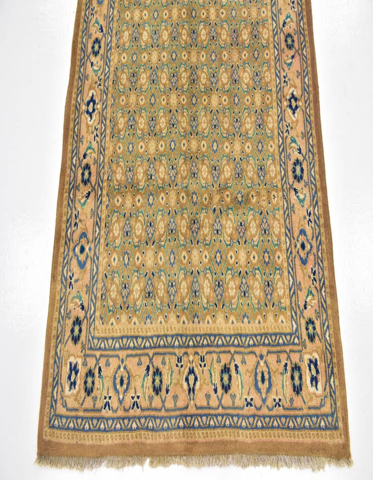 Detail image of  3' 8 x 10' 7  Hand Knotted Farahan Persian Wool Runner Rug