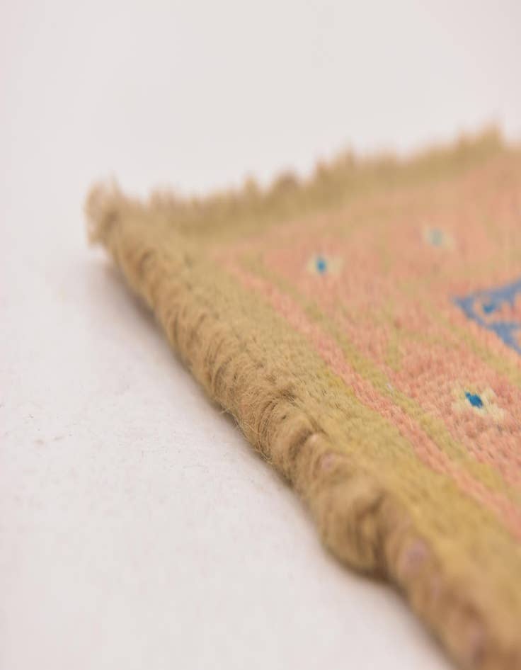 Detail image of  3' 7 x 10' 9  Hand Knotted Farahan Persian Wool Runner Rug