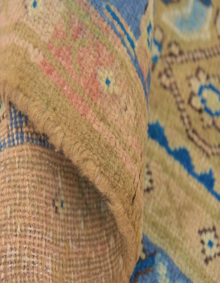 Detail image of  3' 7 x 10' 9  Hand Knotted Farahan Persian Wool Runner Rug