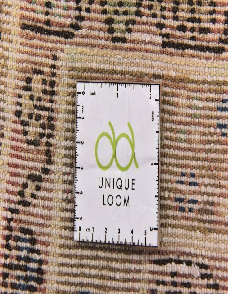 Detail image of  3' 2 x 12' 6  Hand Knotted Farahan Persian Wool Runner Rug