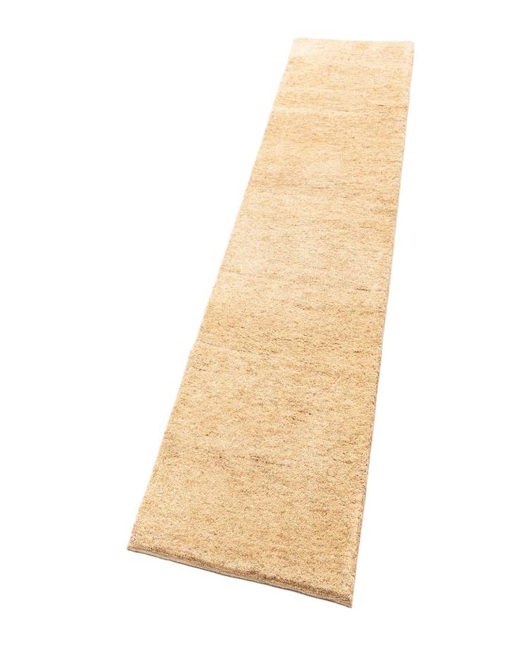 Detail image of  2' 6 x 8' 4  Hand Knotted Gabbeh Wool Runner Rug