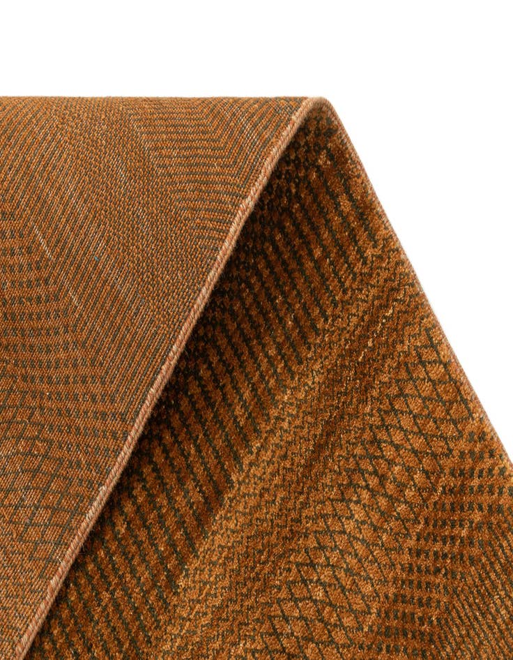 Detail image of  2' 3 x 4' 8  Hand Knotted Gabbeh Wool Runner Rug