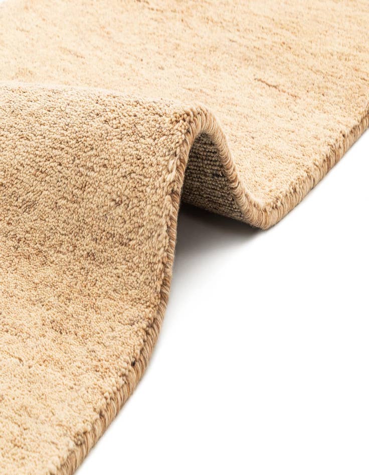 Detail image of  2' 7 x 9' 10  Hand Knotted Gabbeh Wool Runner Rug