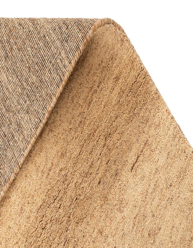 Detail image of  2' 7 x 9' 10  Hand Knotted Gabbeh Wool Runner Rug