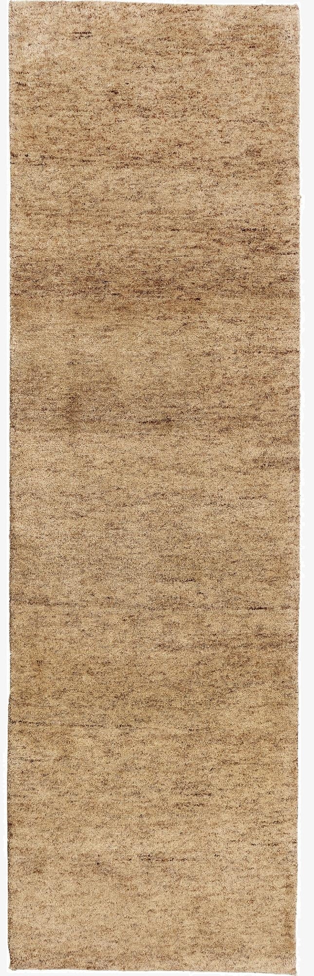  2' 6 x 8' 4  Hand Knotted Gabbeh Wool Runner Rug