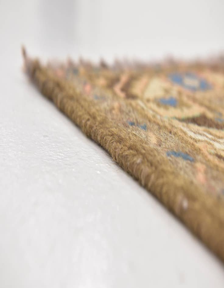 Detail image of 3' 7 x 10' 3 Hand Knotted Hamedan Persian Wool Runner Rug