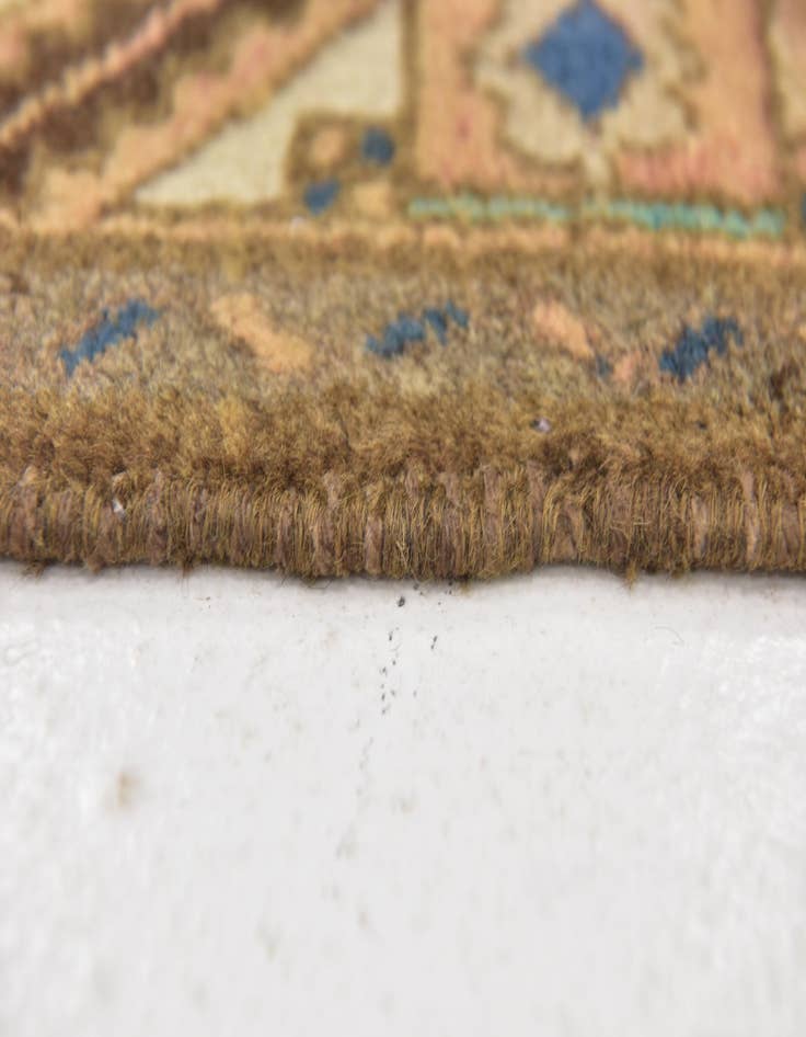 Detail image of 3' 7 x 10' 3 Hand Knotted Hamedan Persian Wool Runner Rug