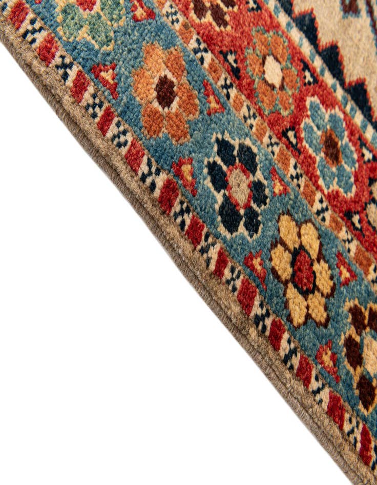 Detail image of  2' 9 x 9' 8  Hand Knotted Kazak Runner Rug