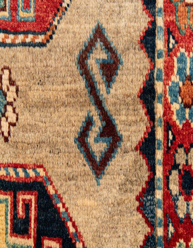Detail image of  2' 9 x 9' 8  Hand Knotted Kazak Runner Rug