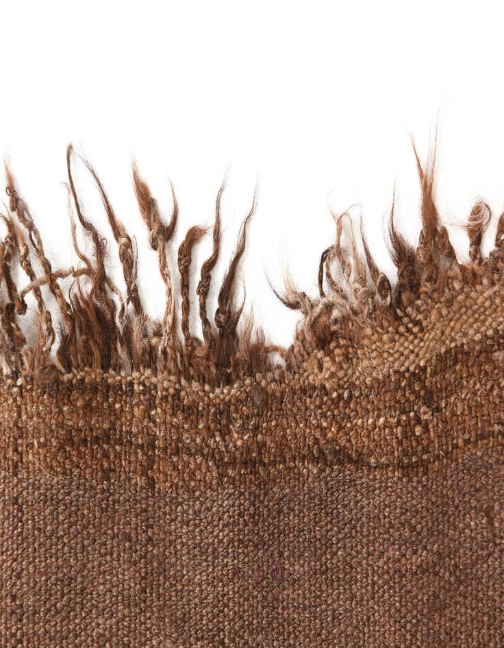 Detail image of  4' 4 x 11' 1  Hand Woven Kilim Fars Wool Runner Rug