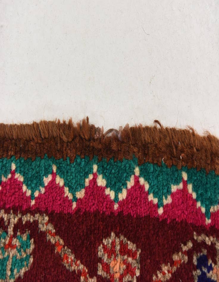 Detail image of  5' 2 x 9' 10  Hand Knotted Koliaei Persian Wool Runner Rug