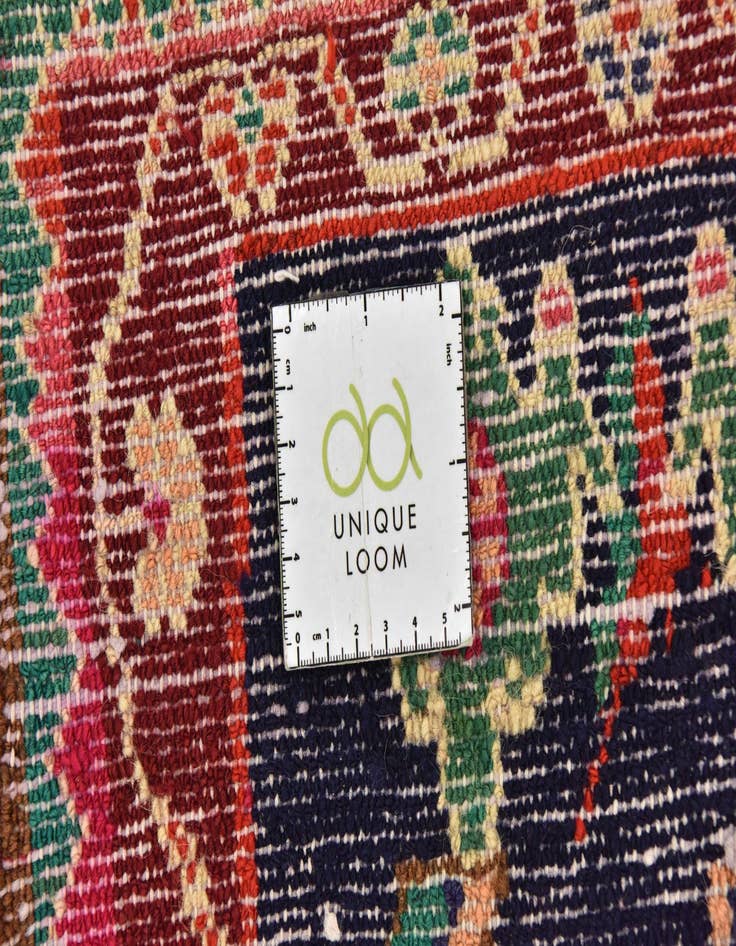 Detail image of  5' 2 x 9' 10  Hand Knotted Koliaei Persian Wool Runner Rug