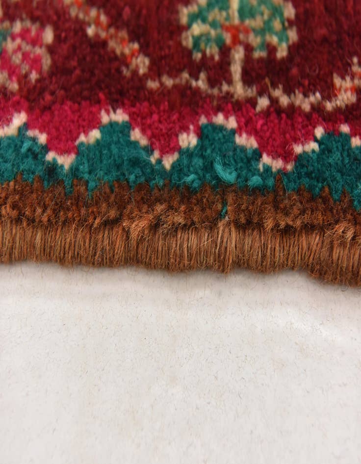 Detail image of  5' 2 x 9' 10  Hand Knotted Koliaei Persian Wool Runner Rug