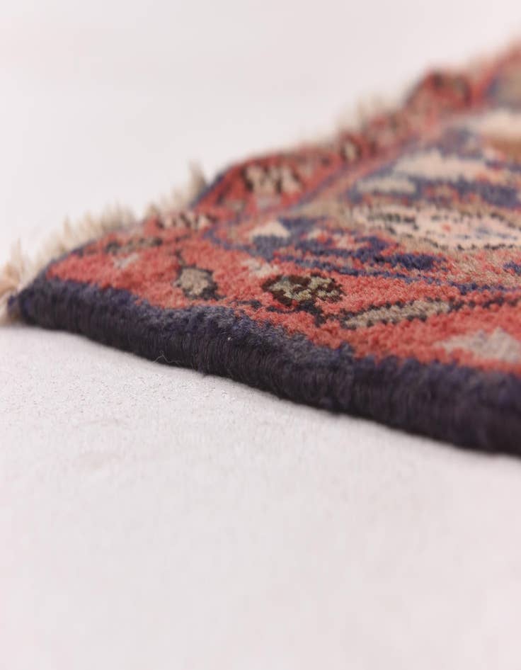 Detail image of  5' x 10' 6  Hand Knotted Koliaei Persian Wool Runner Rug