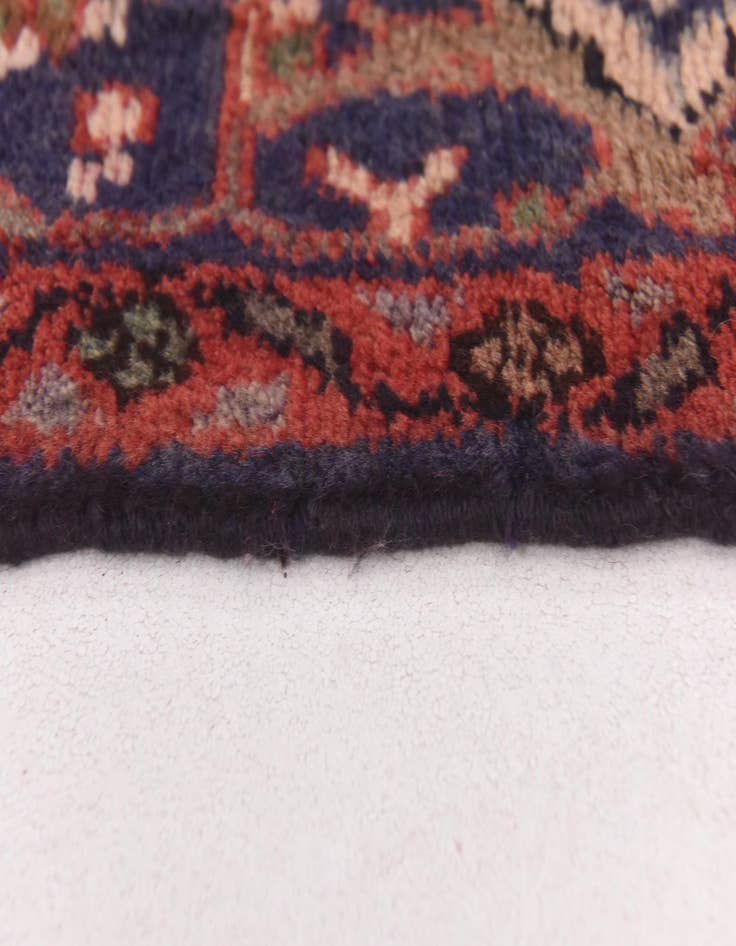 Detail image of  5' x 10' 6  Hand Knotted Koliaei Persian Wool Runner Rug