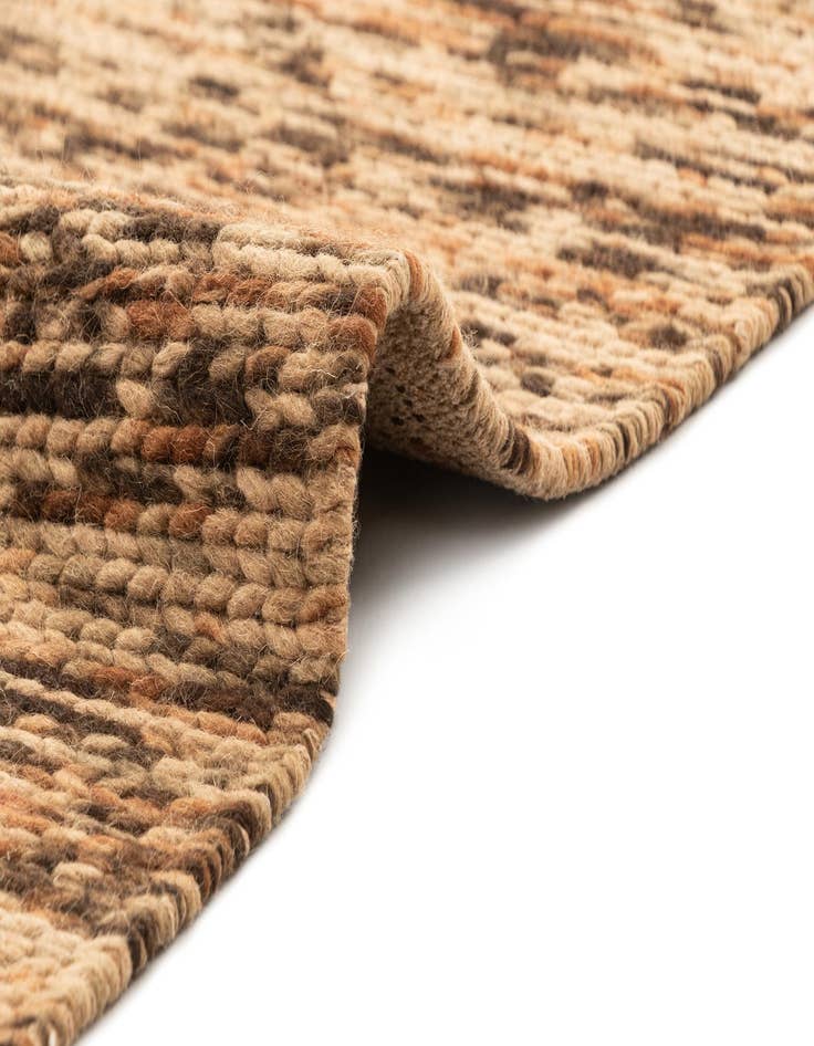 Detail image of  2' 4 x 4' 7 Lana New Zealand Wool Runner Rug