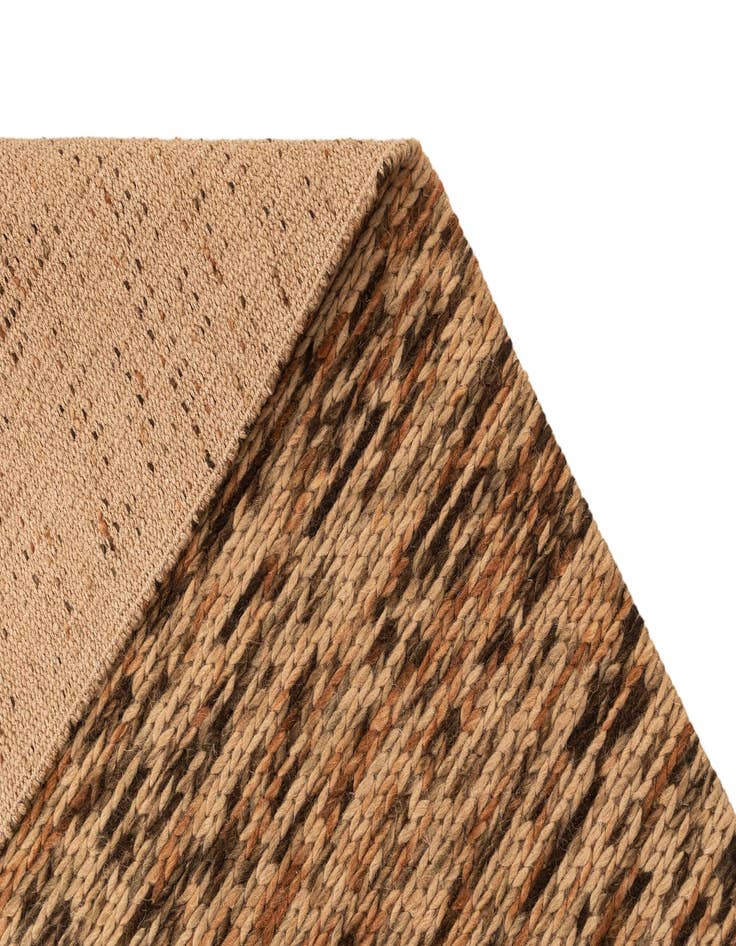 Detail image of  2' 4 x 4' 7 Lana New Zealand Wool Runner Rug