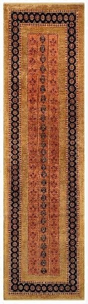  2' 9 x 9' 9 Luribaft Wool Runner Rug