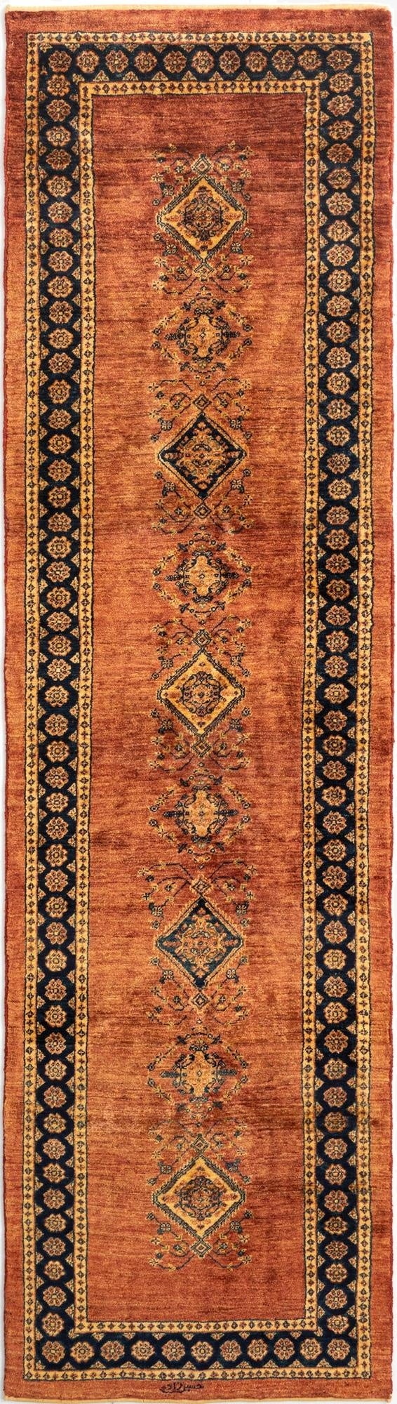  2' 7 x 9' 9 Luribaft Wool Runner Rug