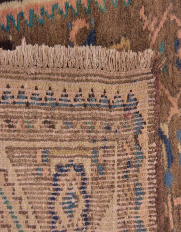 Detail image of 3' 7 x 10' 4 Hand Knotted Malayer Persian Wool Runner Rug