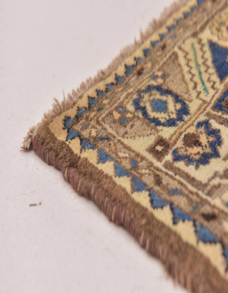 Detail image of 3' 7 x 10' 4 Hand Knotted Malayer Persian Wool Runner Rug