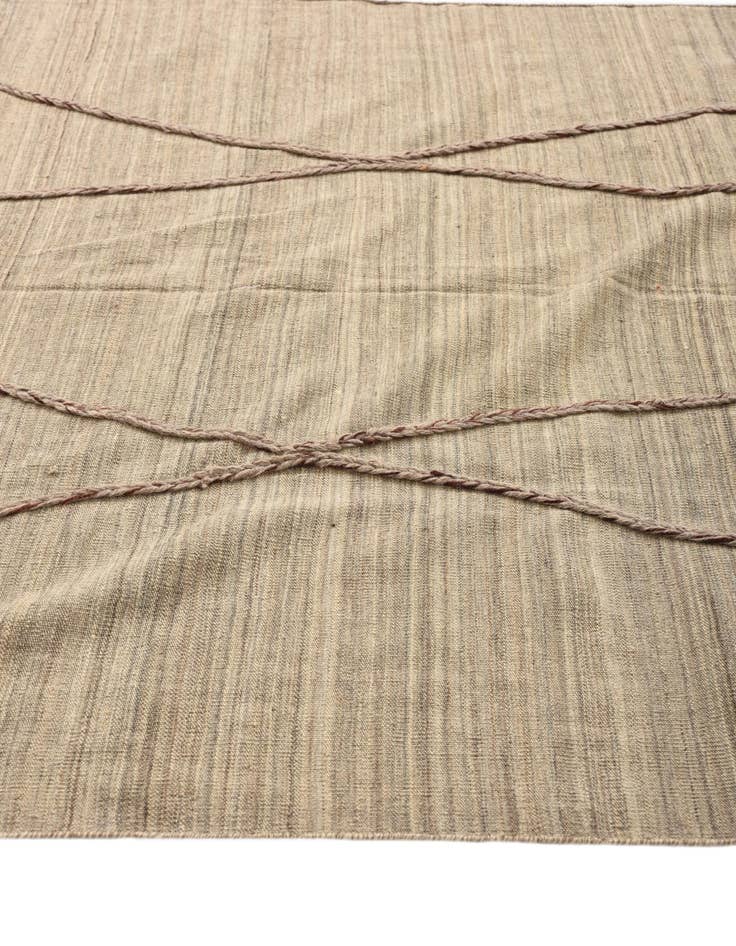 Detail image of  6' x 16' 7  Hand Knotted Moroccan Wool Runner Rug