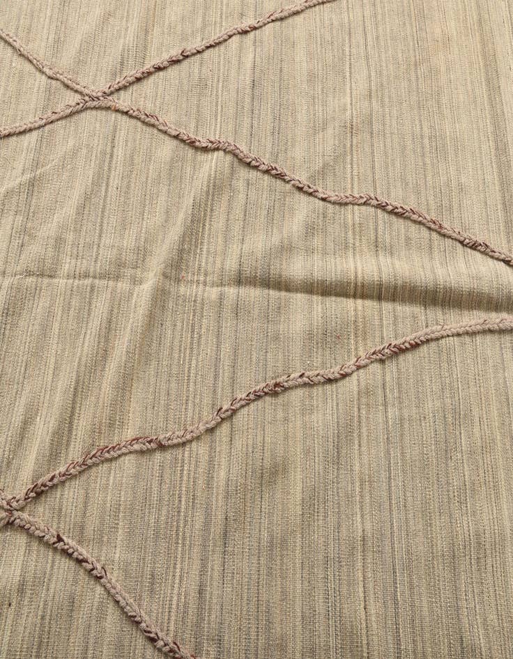 Detail image of  6' x 16' 7  Hand Knotted Moroccan Wool Runner Rug