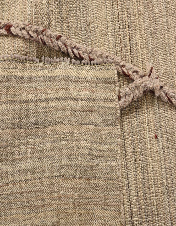 Detail image of  6' x 16' 7  Hand Knotted Moroccan Wool Runner Rug